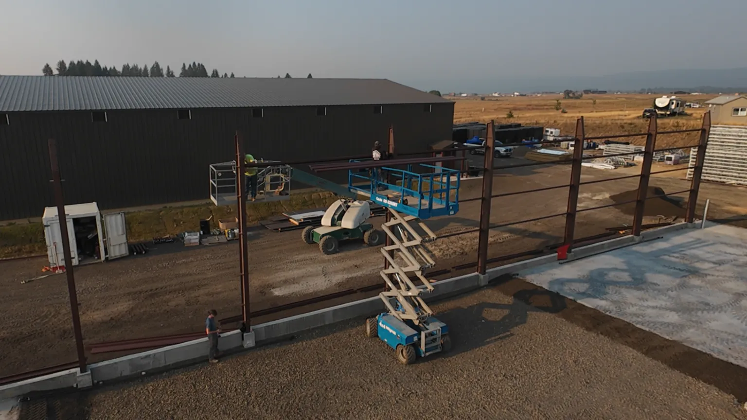 building erection optimized