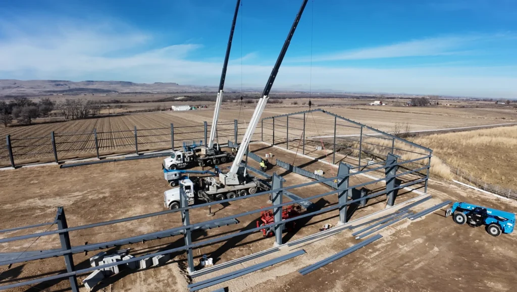 25 012 double crane set up