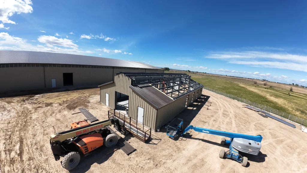 barn and arena