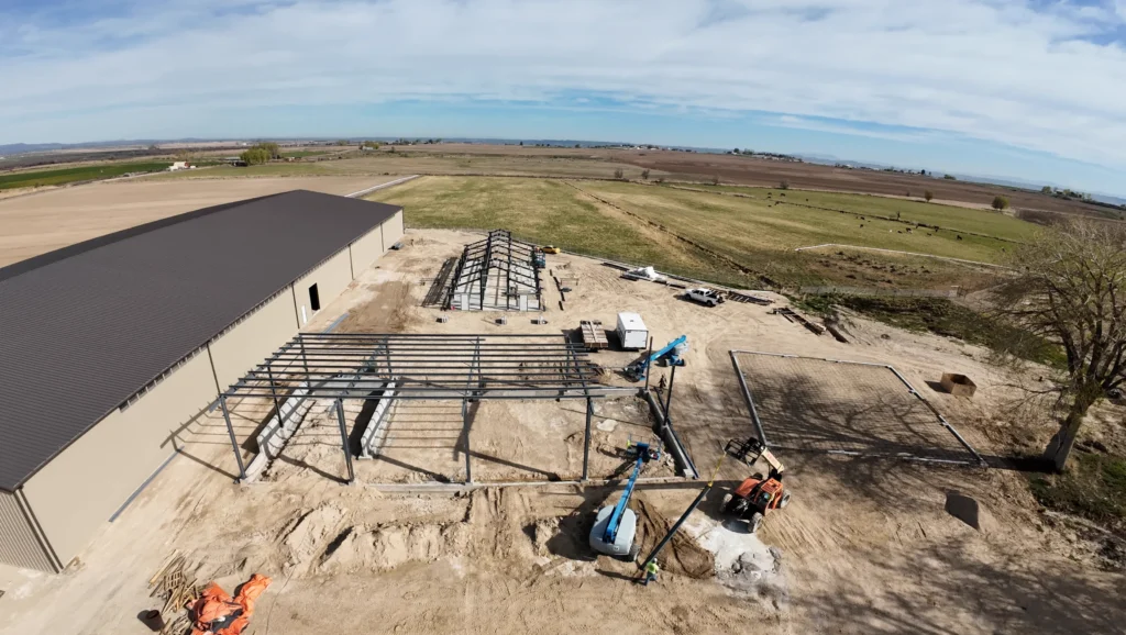 Teal Point Support Builds - Birds Eye View